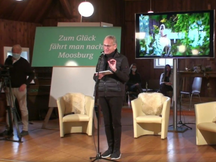 Screenshot vom Livestream der Eröffnungsfeier am 23.10.2020