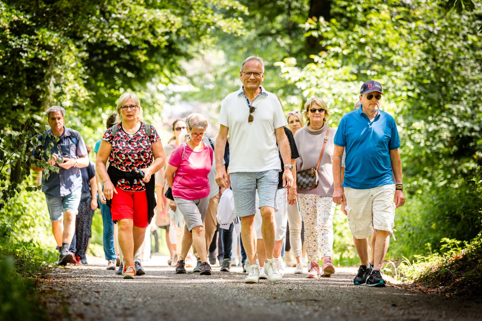 Ge(h)spräche am Glücksparcours