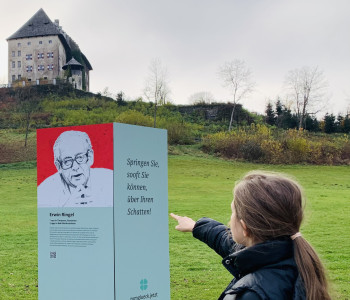 "Springen Sie sooft Sie können, über Ihren Schatten!" Erwin Ringel