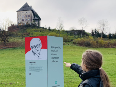 "Springen Sie sooft Sie können, über Ihren Schatten!" Erwin Ringel
