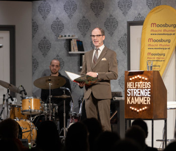 Wenn Glück in die Pedale tritt. Ein besonderer Humor-Abend in Moosburg